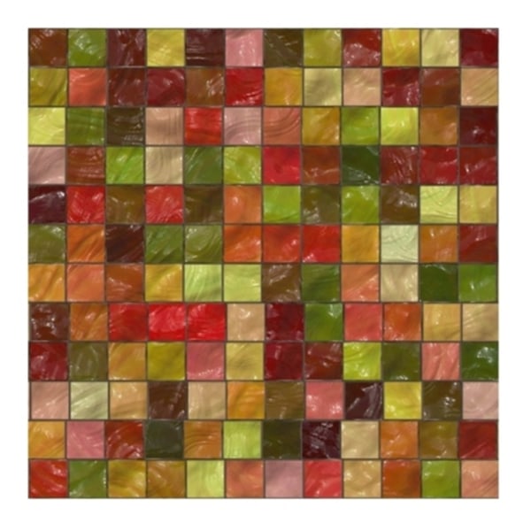 Mosaik verklighetstrogen Kakeldekor 24 stycken
