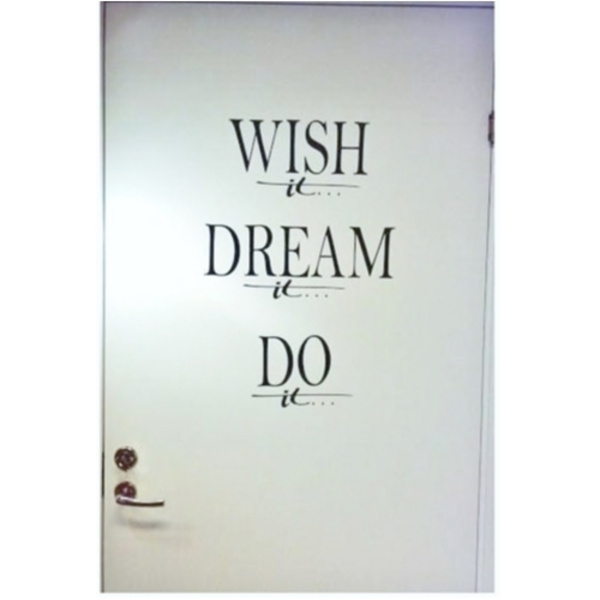 Wish it Väggord