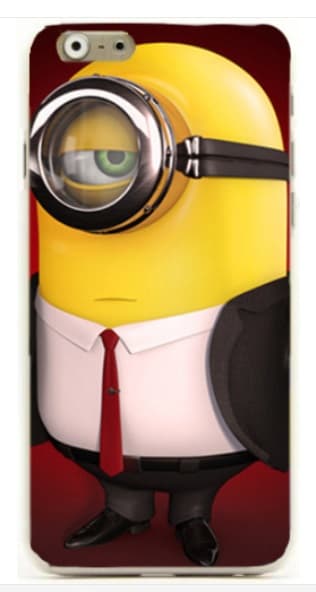 Galaxy S4 hårt skal Minions Slips Dumma mig