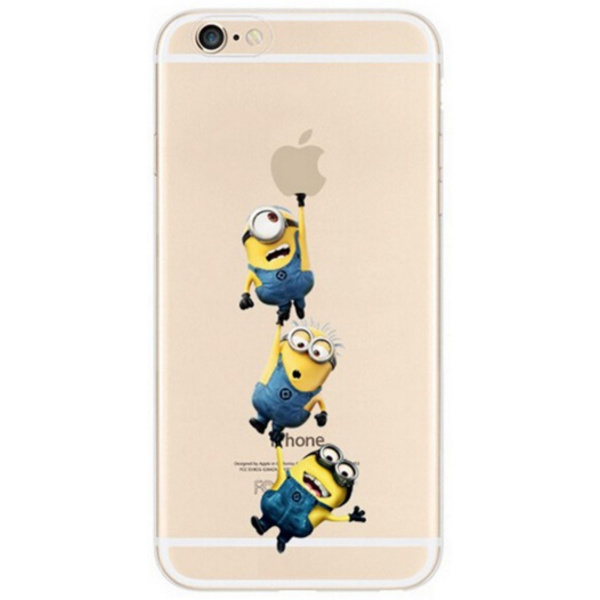 Iphone 6 mjukt skal Silicon Minions Dumma mig