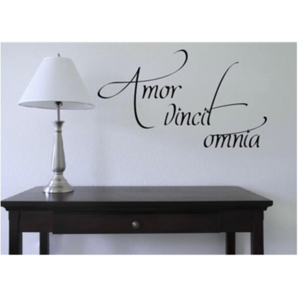 Amor vincit omnia Väggord