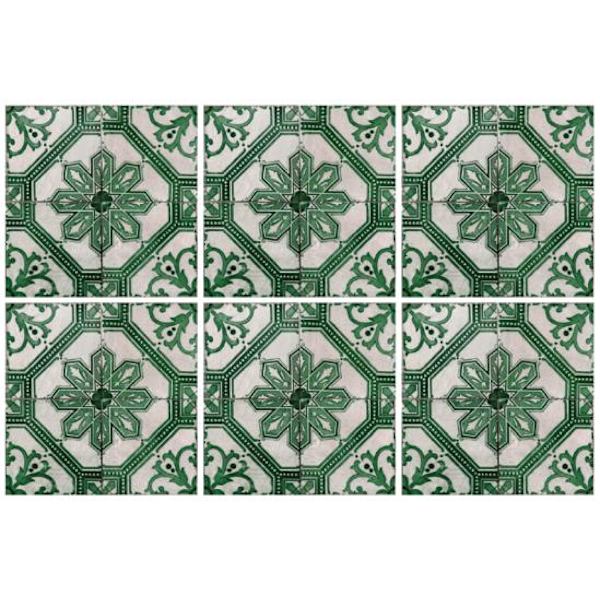 Marrakech (ver.10 grön) 30-pack Kakeldekor