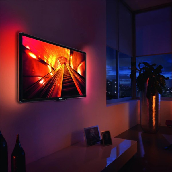 Ledslinga för USB RGB Fjärrkontroll LED 4 meter TV
