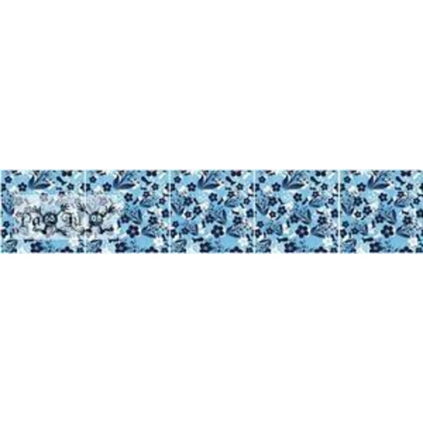 Självhäftande Kakeldekor 12-pack Blå blommor 1c56 | Fyndiq