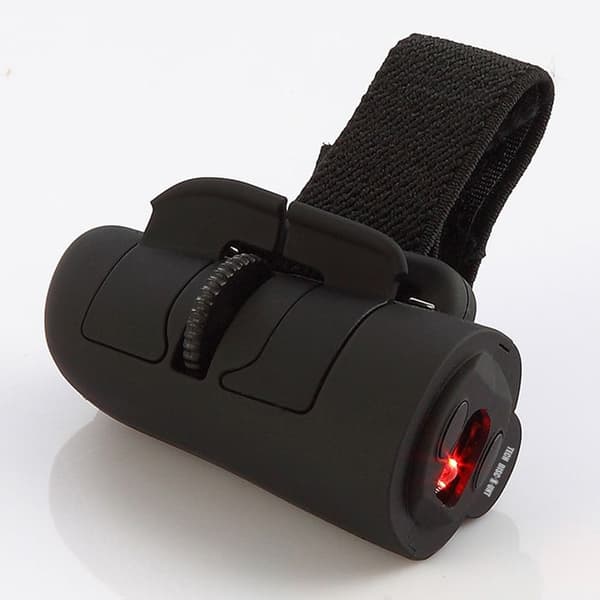 Trådlös fingermus - YXLILI - 2.4G Bluetooth bärbar 1600DPI med 2 knappar för dator, telefon, surfplatta, Android, resor (Peng)