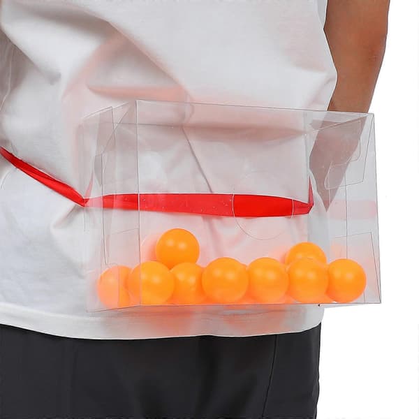 Pingisbolls-rekvisita 2-pack interaktivt spel för vuxna (Peng)