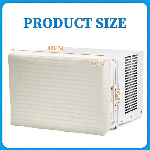 Isolerat dragstoppande luftkonditioneringsskydd (Peng) 43*33*9cm