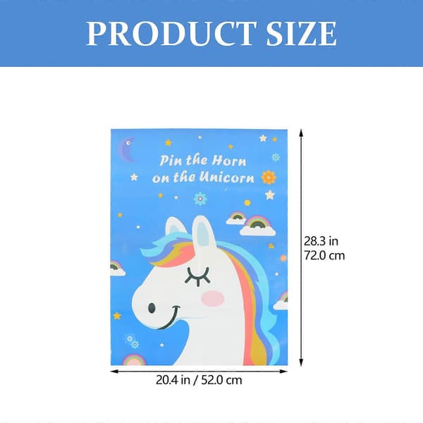Unique on The Unicorn Game - 1 setti yksisarvisjuhliin (Peng)