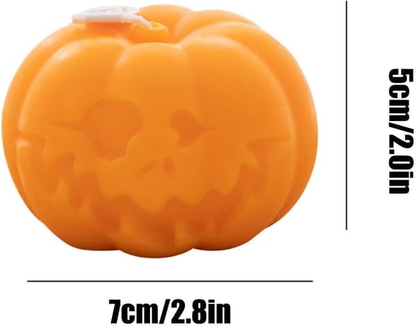 Varma och säkra Halloweenljus för heminredning (Pe)