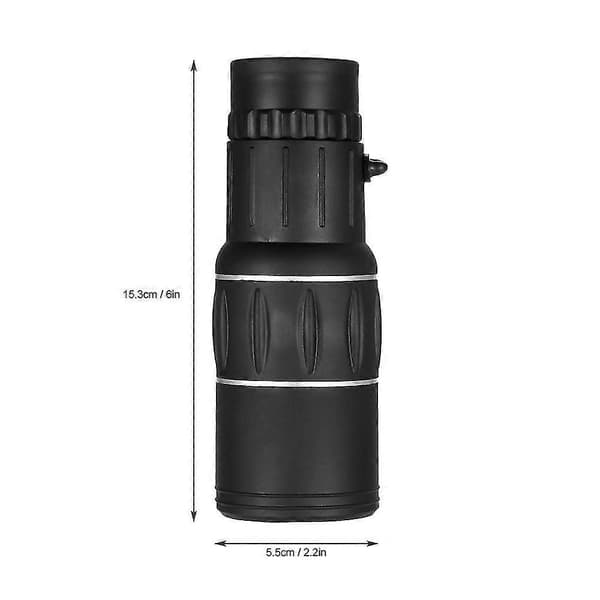 16x52 Højtydende Dual Focus Monokulært Teleskop (PE)