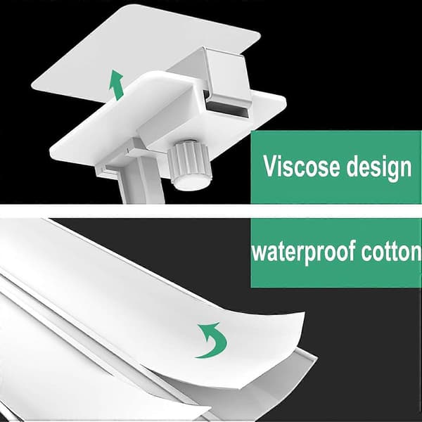 Takmonterad luftkonditioneringsdeflektor, luftriktare för central luftkonditionering och ventilationsgaller (Peng)