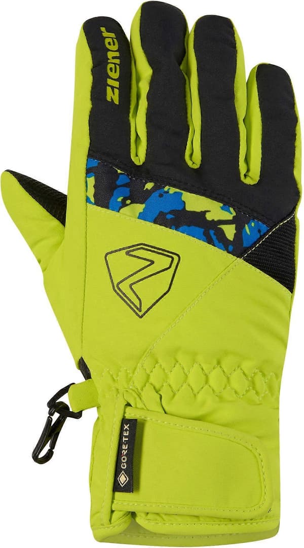 Alpine lasten lasketteluhanskat LEIF-Z GTX lime (Peng) Lime green 6
