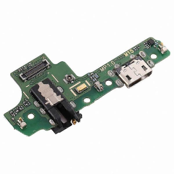Opladningsport-modul til Galaxy A10S EU-version M15 mobiltelefon reservedel (Peng)