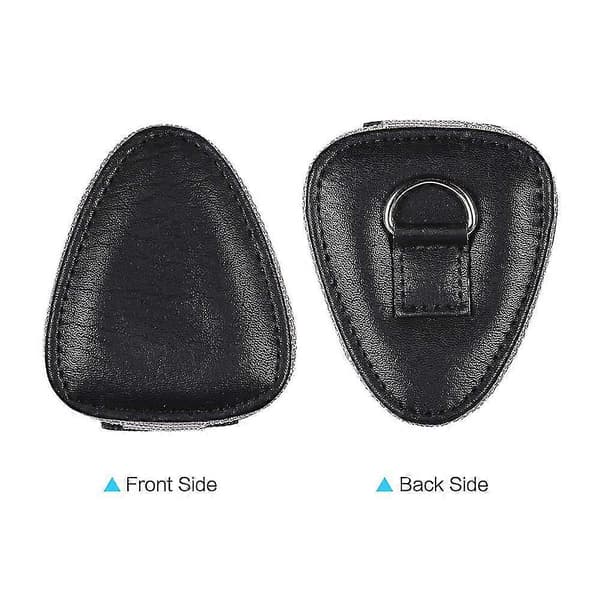 Guitar Picks Holder Case Bag Pu Syntetisk Læder (PE)