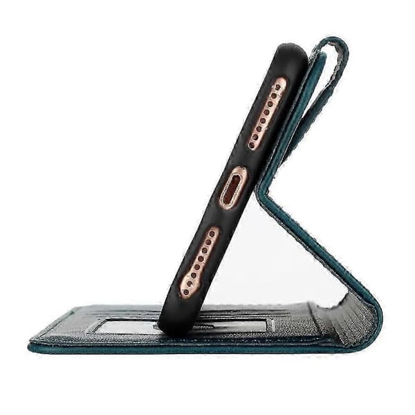 Samsung Galaxy A22 4G Plånboksfodral med handledsrem - PU-läder Flip Cover, kortplatser, stativ & magnet (PE)
