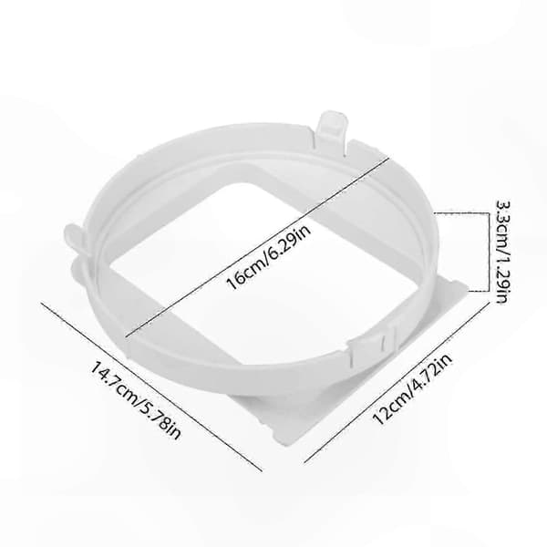 5-in-1 poistoilmaletkun sovitinsarja siirrettäville ilmastointilaitteille (Peng) B 2 connectors-15cm