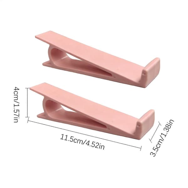Ergonomiskt halkfritt bärbart tangentbordsstativ för kontoret (Peng) White 2pcs