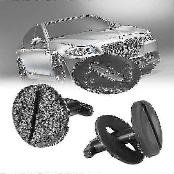 2025 10 st. Universella bilmattklämmor - Fästelement för BMW E36, E46, E38, E39 (Peng)