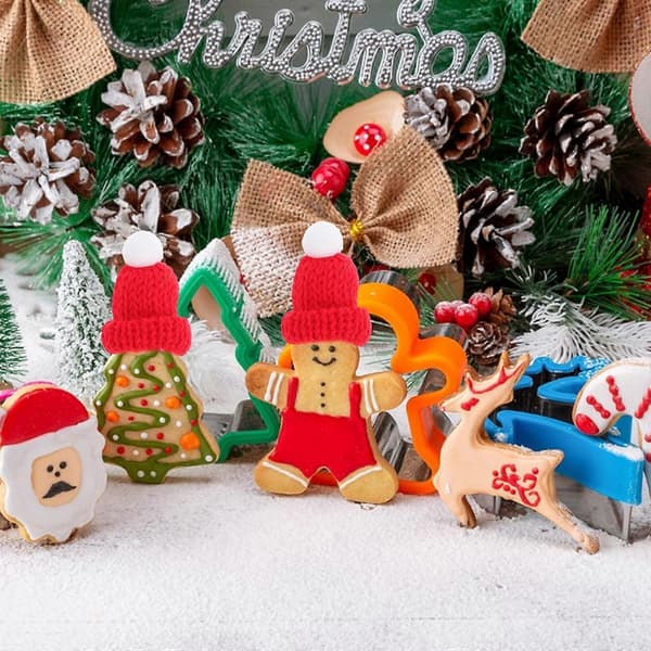 Jul Mini-tomteluvor tillbehör för handarbete 12 st Röd (Peng)