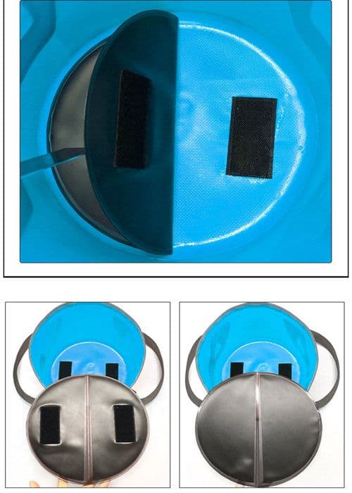 20L hopfällbar hink, vikbar, vattentät för att hämta vatten (Pe)