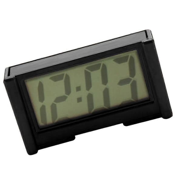 Mini batteridriven klocka för sovrum och hem (Peng) Black