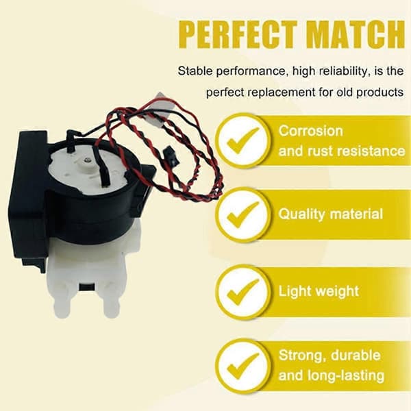 Klar vattenpump för Roborock G30S Pro? / Saros 20 / Saros 20 Sonic reservdel till vattenpumpmotor (Peng)
