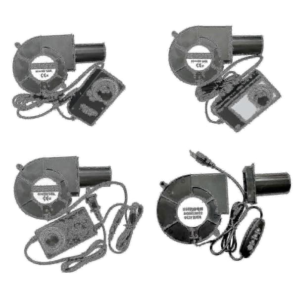 9733 Blæser High Speed 12V Turbo Centrifugalblæser med variabel hastighed til oliefyr og grill (Peng) Plug 1