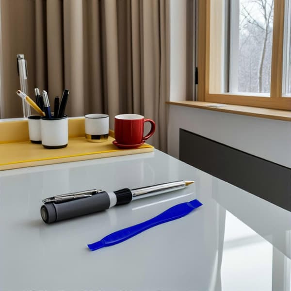 Demonteringsverktyg för mobilreparationer i akrylmaterial, vattentäta, 10 st (Peng)