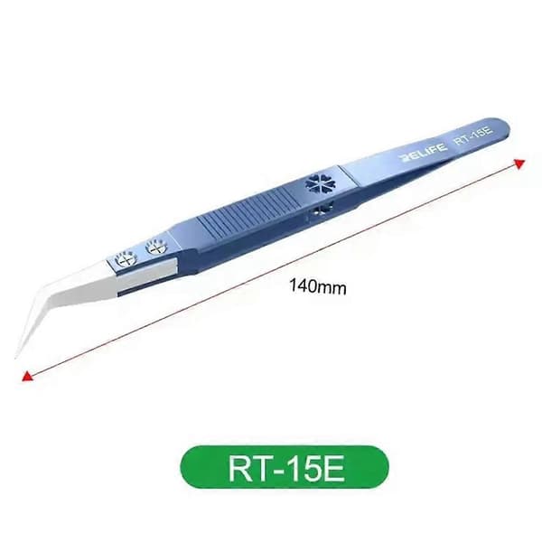 RT-11E Keramisk pincett i titanlegering för mobilreparation (Peng)