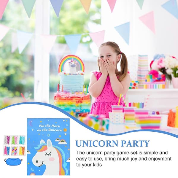 Unique on The Unicorn Game - 1 setti yksisarvisjuhliin (Peng)