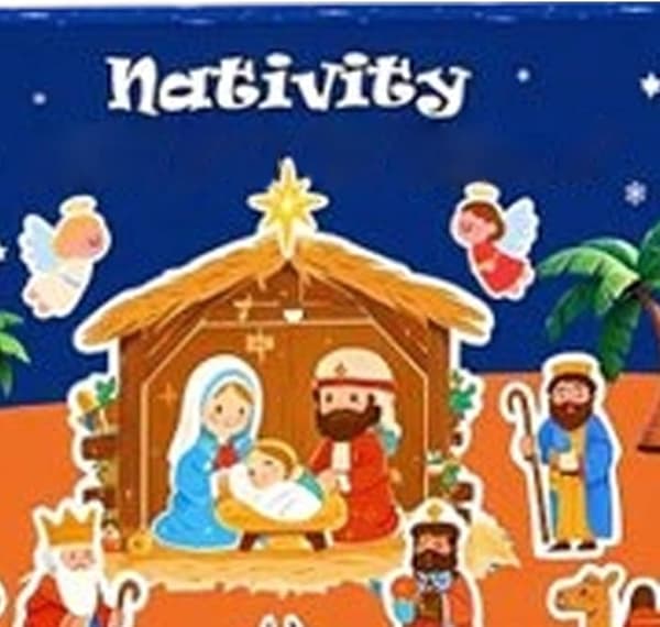Aventurin Julkrubba Räknare för Hemmets Juldekoration (Pe)