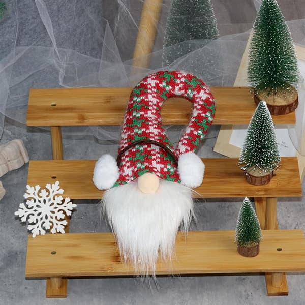 Julgnomprydnad Mjuk Plysch 15 cm 12-pack (Pe)