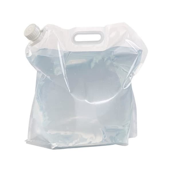 Kokoontaitettava vesipullo - Semptec - 10 L - 3 kpl - BPA-vapaa - Kantokahva (Pe)