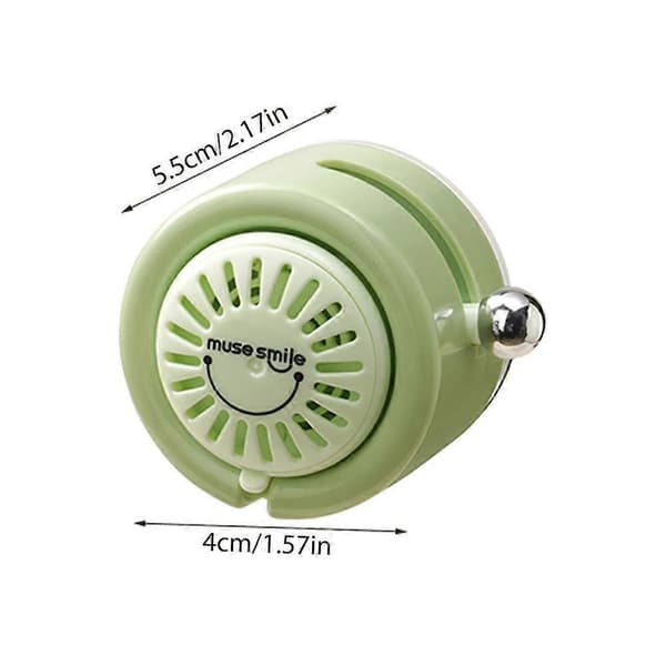 Magnetisk aromaterapilåda med justerbart lock för fläkt och luftkonditionering (Peng) Khaki