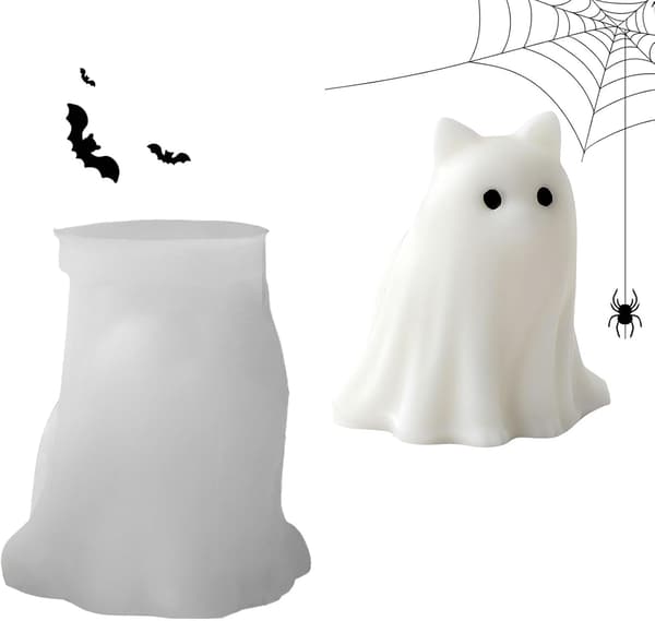 Halloween-hartsformar, non-stick och återanvändbara hantverksmaterial (Pe)