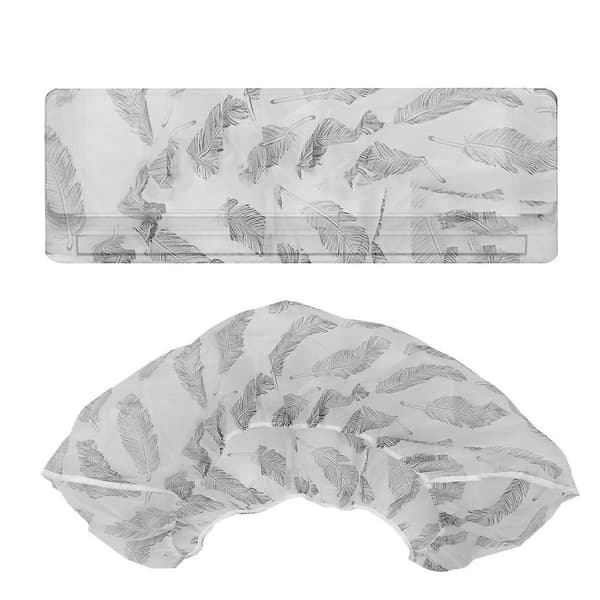 Väggmonterat luftkonditioneringsskydd, skyddande hölje för luftkonditionering, heminredning, Multi 95*31*20cm, 1-pack (Peng)