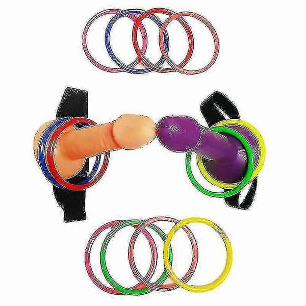 Dick Head Game Willy Ring Toss Heads Hoopla Polterabend Gave (Peng)