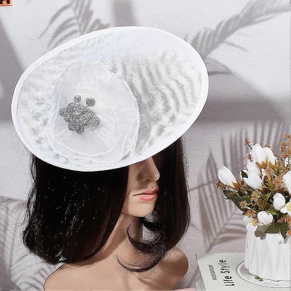 Millinery Fascinator-bas för hattmakeri - DIY för fest, bröllop och kyrka (Peng)