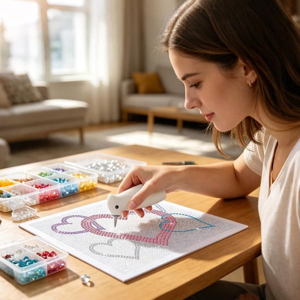 Tehokas imu Dot-to-Dot-piirustuskynä ladattavalla 500 mAh akulla (Pe)