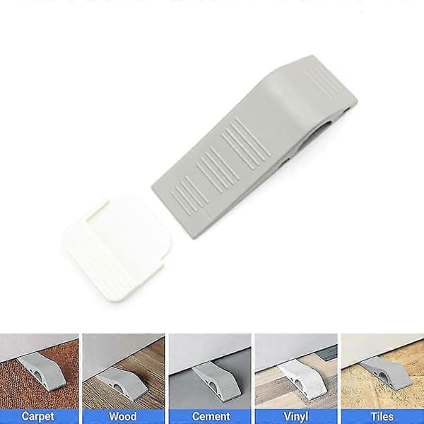 Dörrstopp Halkfri Dörrstoppskil Hållare Flexibla Gummistopp (PE)
