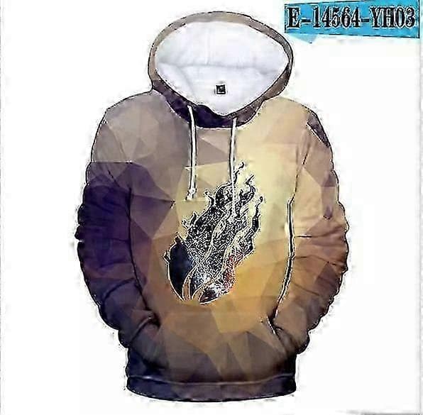 Barn Prestonplayz Flame Pojkar Flickor Hoodies Tröja Pullover Topp Julklappar (PE)