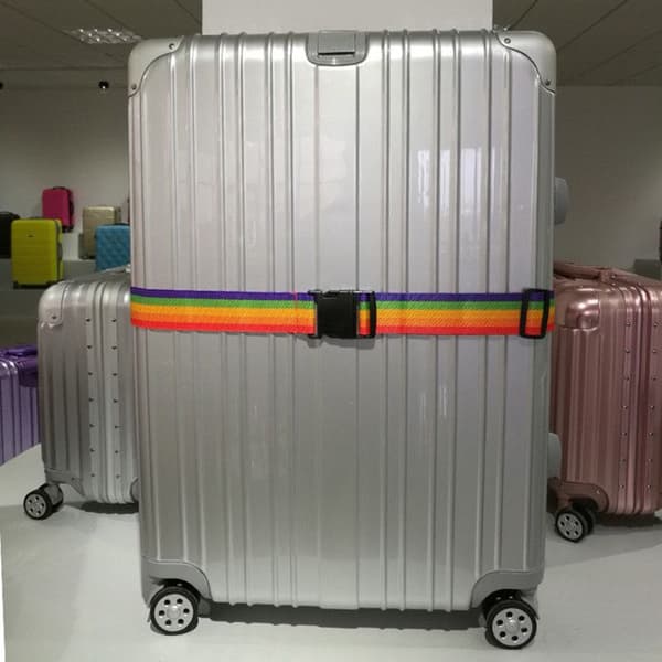 Flerfärgad bagagerem - Jucnuz - resetillbehör för resväskor och bagage (Peng)