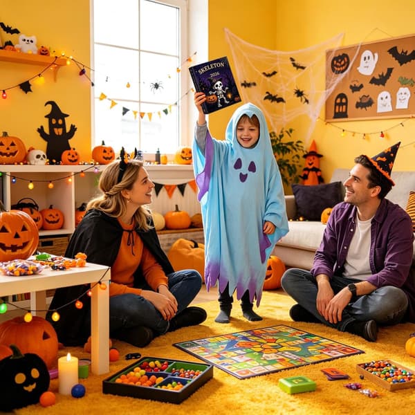 Halloween Aventurinfigurer Kalender med Akrylfat (Pe)
