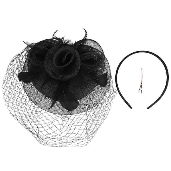 Brud-fascinator bröllopshuvudbonad för kvinnor (Peng)