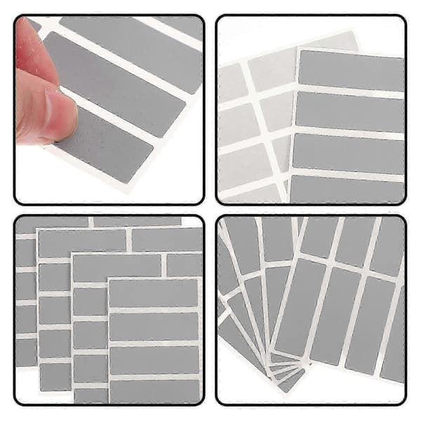50 st skraplotter med silverfinish (Peng)