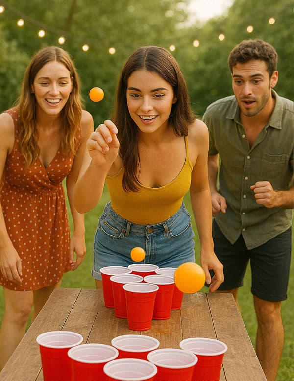 24 beer pong-bollar (Peng) Standard