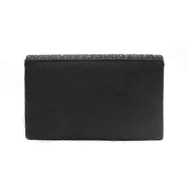 2025 Clutch-väskor för kvinnor aftonväskor handväskor aftonclutch (Peng) Black female
