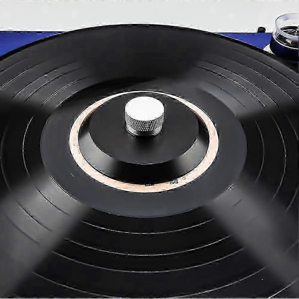 Audio LP Vinyl Skivspelare Skivstabilisator Vikt/Klämma (Peng)