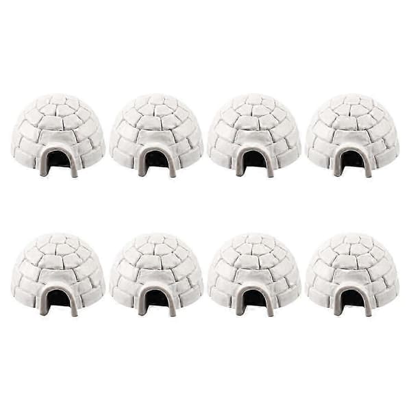 Mini Igloo Figurer Julepynt 3,80X3,80X2,20 cm (Peng) White 3.80X3.80X2.20CM