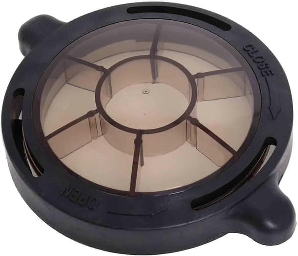 Poolpumpslock kompatibelt med Hayward Super II poolpump för nedgrävda pooler, inklusive O-ring för lock, 17*25 cm (Peng)